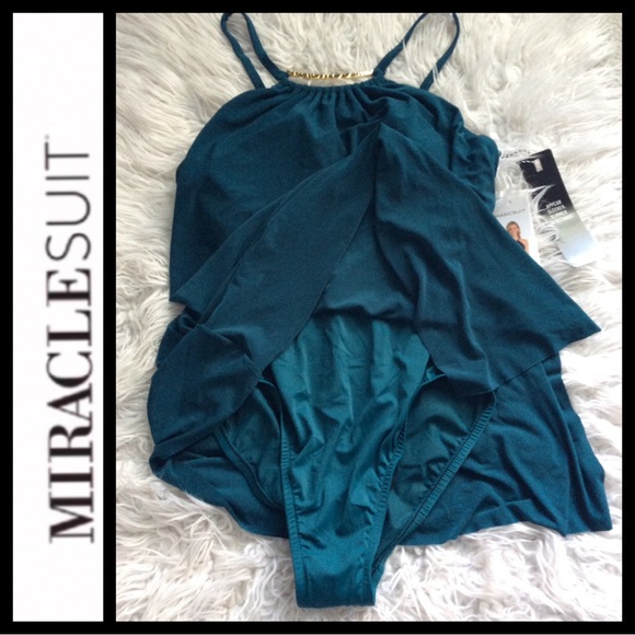 NWT Magicsuit Baltic Blue Parker Swimsuit - Picture 6 of 11